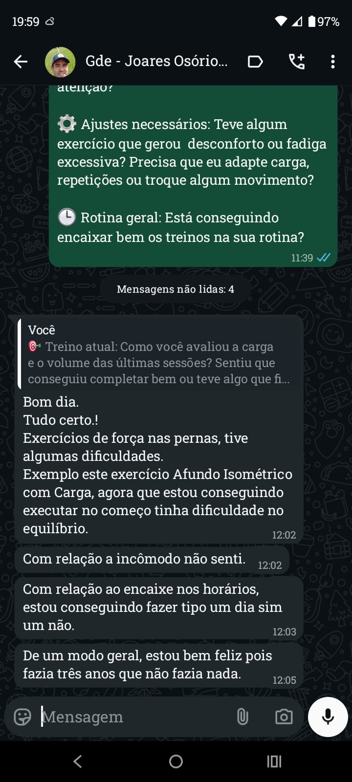 Resultado Método Goleiro 2.0
